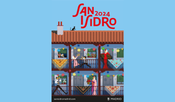 Cartel de las fiestas de San Isidro 2024 de Madrid
